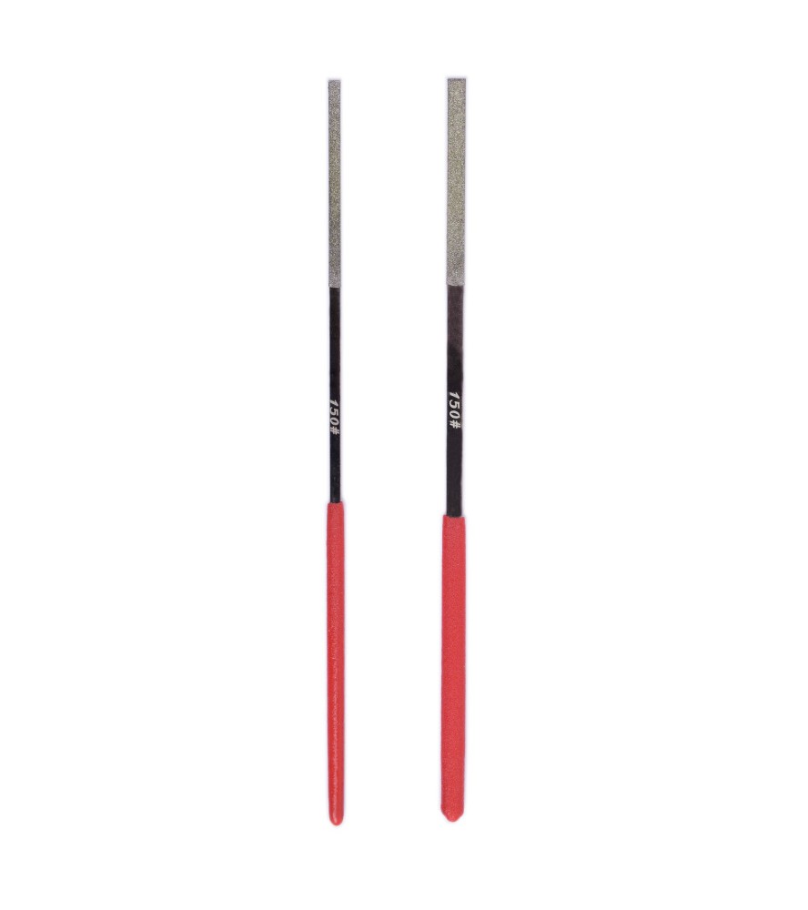 Precision Diamond Wedge Files - 3 and 5 mm wide