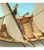 Captain's Boat Santisima TriNi&ntilde;ad. 1:50 Wooden Model Ship Kit